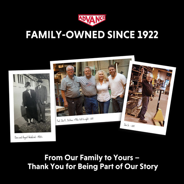 Advance 14" Heli-Arc Welded Stainless Mud Pan