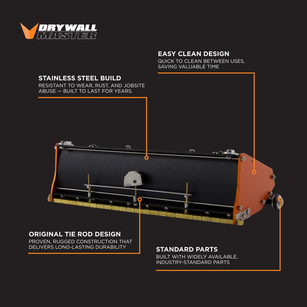 12" Easy Clean Standard Axle Flat Finishing Box 12" Easy Clean Standard Axle Flat Finishing Box