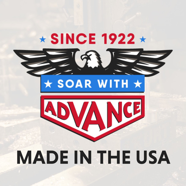 Advance 12" Heli-Arc Welded Stainless Mud Pan Rounded Bottom