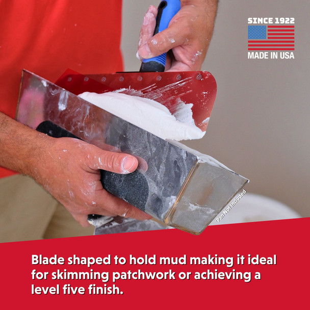 Advance 10" Stainless Steel Radius Skimming Blade