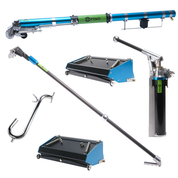 Optimo Drywall Tools Flat Box Set w/ Automatic Taper