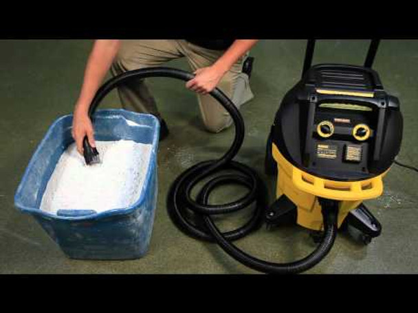 DeWalt 10 Gallon Wet/Dry HEPA Dust Extractor with Auto Filter Cleaning