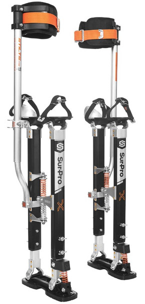 SurPro S1X Single Sided Magnesium 20"-30" Drywall Stilts