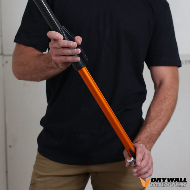 Drywall Master Flat Box Set W/ 42" Warrior Extendable Handle - DM-BOXSET-EXT