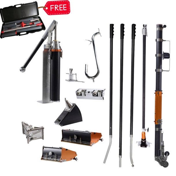 Drywall Master 10" and 12" Pro Drywall Finishing Set W/ Automatic Taper and FREE BERO Kit