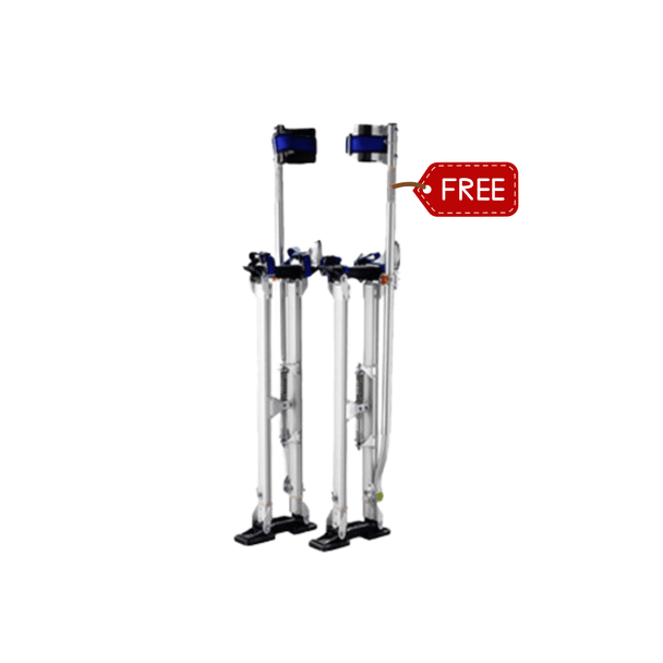 TapeTech MudRunner Extender Set  w/ 2 Angle Heads & 2 Pumps includes FREE Stilts