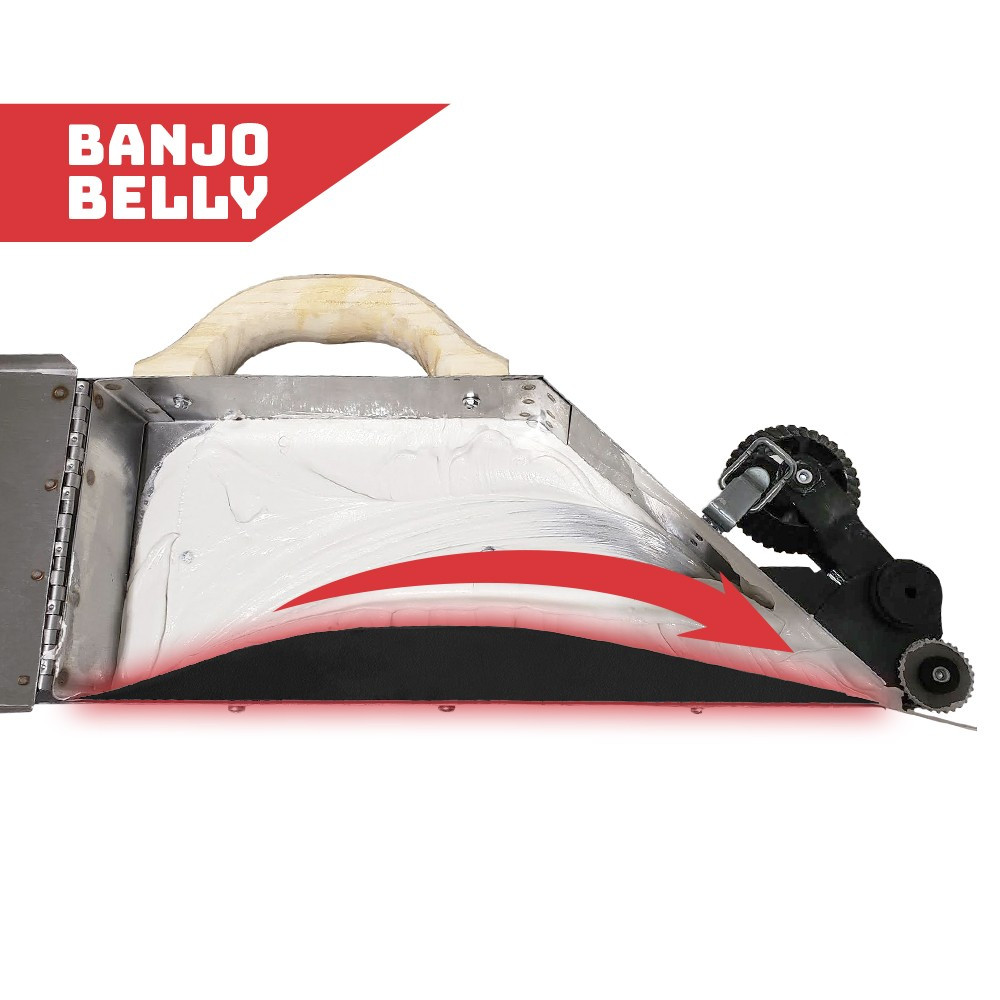 Banjo de cinta de flujo uniforme semiautomático Advance Equipment Advance - Imagen 1 de 2