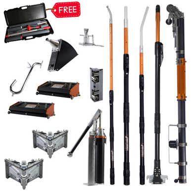 Drywall Master Extendable Pro Drywall Finishing Set w/ Automatic Taper ...