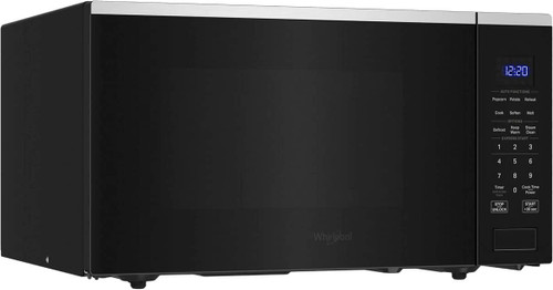 Whirlpool - 1.6 Cu. Ft.Countertop Microwave with Sensor Cooking - Stainless Steel