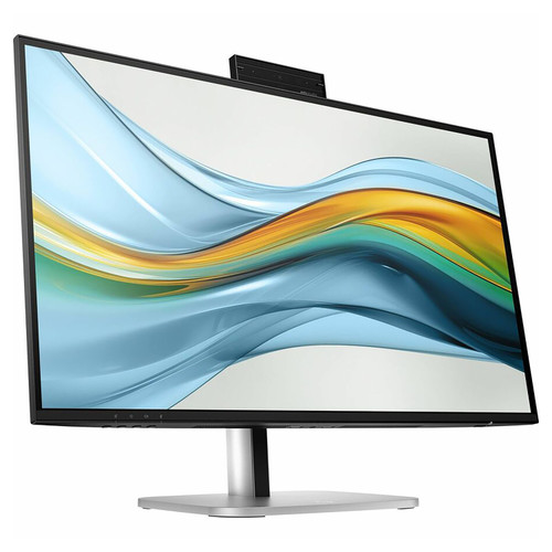 HP - 27" IPS LCD 100Hz Monitor (USB) - Sleek Black, Silver, Dual Color