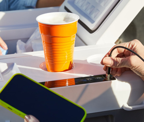 WORX - 20V Battery Powered & Electric Cooler - Black