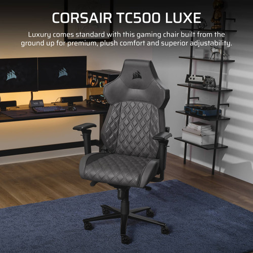 CORSAIR - TC500 LUXE Fabric Gaming Chair - Shadow