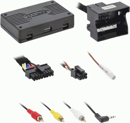 Metra - AXXESS Radio Replacement Interface with SWC for Select 2010-2016 Porsche Vehicles - Multi