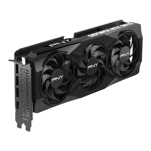 PNY - GeForce RTX 5070 12GB OC GDDR7 PCI Express 5.0 Graphics Card with Triple Fan - Black