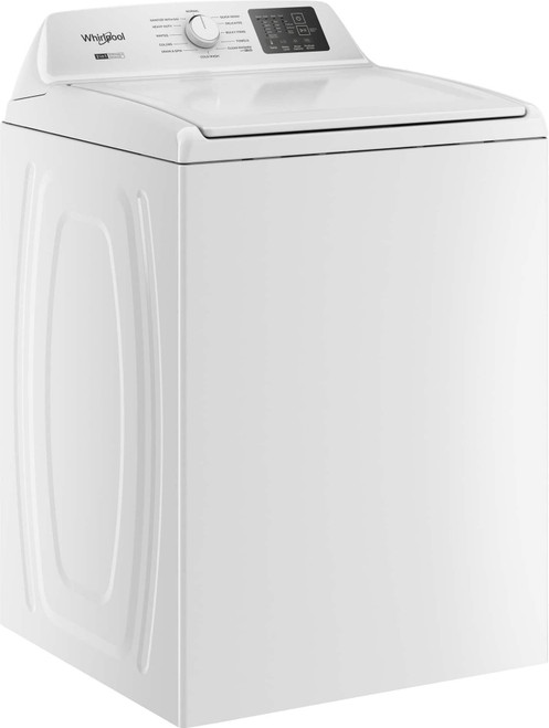 Whirlpool - 4.2-4.3 Cu. Ft. High-Efficiency Top Load Washer with 2-in-1 Removable Agitator - White