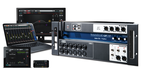 Soundcraft - UI-16 Digital Mixer US - Black