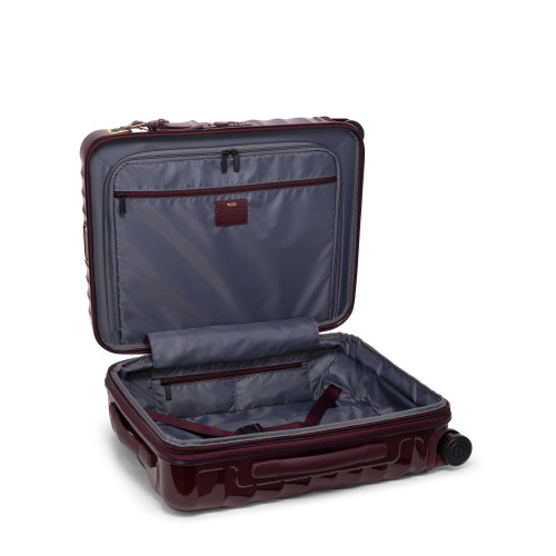 TUMI - 19 Degree Continental 22" Expandable 4-Wheeled Carry On Suitcase - Wine