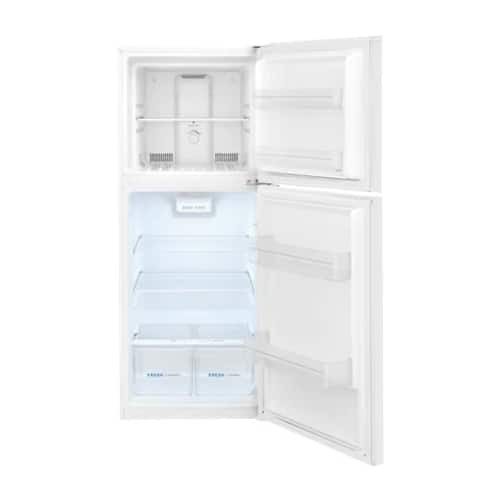 Frigidaire - 10.1 Cu. Ft. Garage Ready Top-Freezer Refrigerator - White