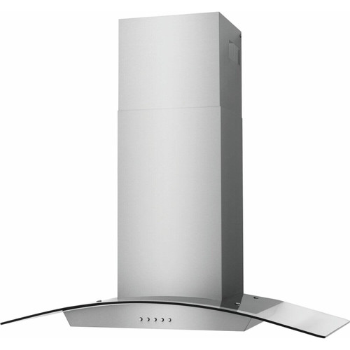 Frigidaire - 18 inches - Convertible - Wall Range Hood - Stainless Steel