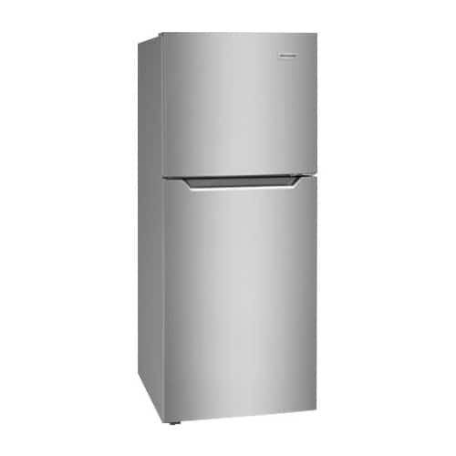 Frigidaire - 10.1 Cu. Ft. Garage Ready Top-Freezer Refrigerator - Fingerprint-Resistant Stainless Look