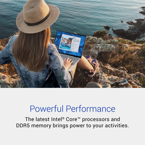 Dell - Inspiron 14 - 14" 2K 2-in-1 Touchscreen Laptop - Intel Core 5 120U 2024 - 16GB Memory - 512GB Storage - Ice Blue