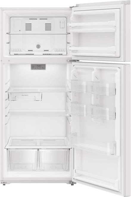 Whirlpool - 16.3 Cu. Ft. Top-Freezer Refrigerator - White