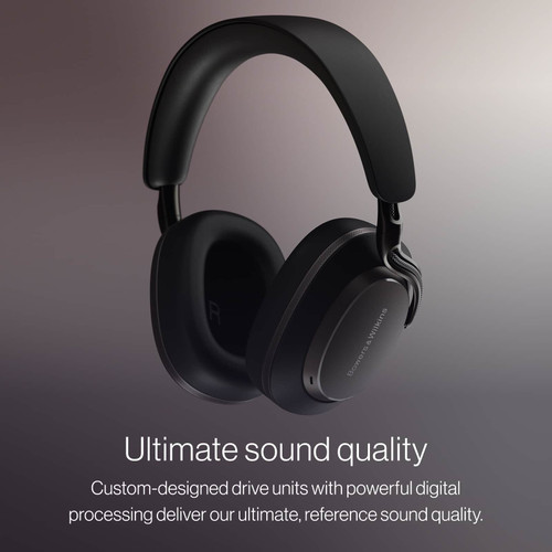 Bowers & Wilkins - B&W Px8 S2 Over-Ear BluetoothHeadphones - Warm Stone