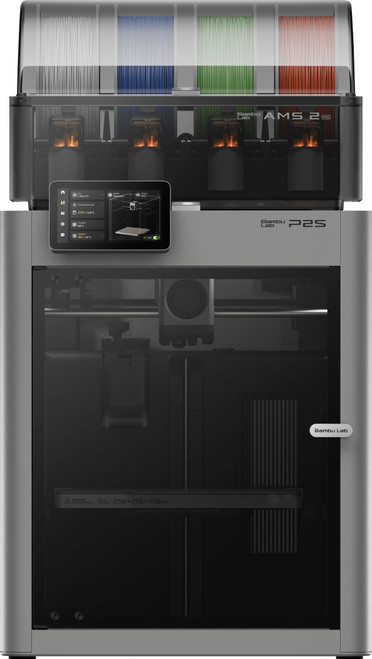 Bambu Lab - P2S AMS Combo 3D Printer - Gray