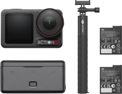 DJI - Osmo Action 5 Pro 4K Action Camera Adventure Bundle - Black