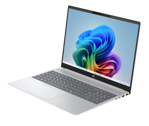 HP - OmniBook 5 16 inch Laptop Next Gen AI PC 16-ag1000nr AMD Ryzen AI 5 340 16GB RAM 512GB SSD Win 11 Silver - Glacier silver aluminum