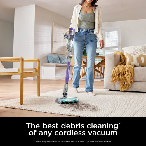 Shark - Cordless PowerDetect Stick Vacuum with Powerful Suction and HEPA Filtration - Dark Gray