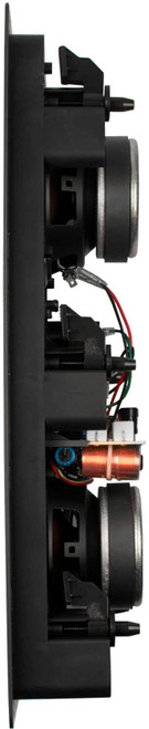 Klipsch - R-5502-W II In-Wall Speaker - Each - Black