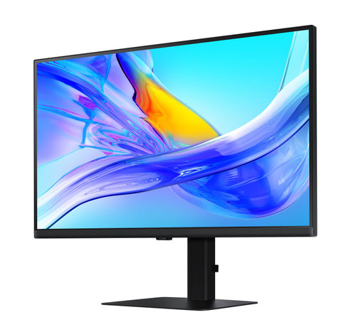 Samsung - ViewFinity 32" S8 (S80UD) 4K UHD HDR10 High Resolution Monitor (USB Hub, USB-C, HMDI, DisplayPort) - Black