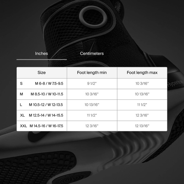 Hyperice - Hyperboot by Nike x Hyperice- Extra Extra Large - Black