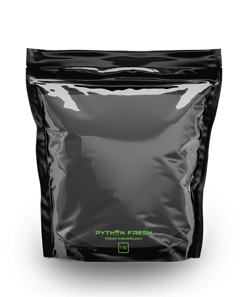 Python Fresh Bag 1lb black w/ window (25 Pouches) Python Fresh Bag 1lb black w/ window (25 Pouches)