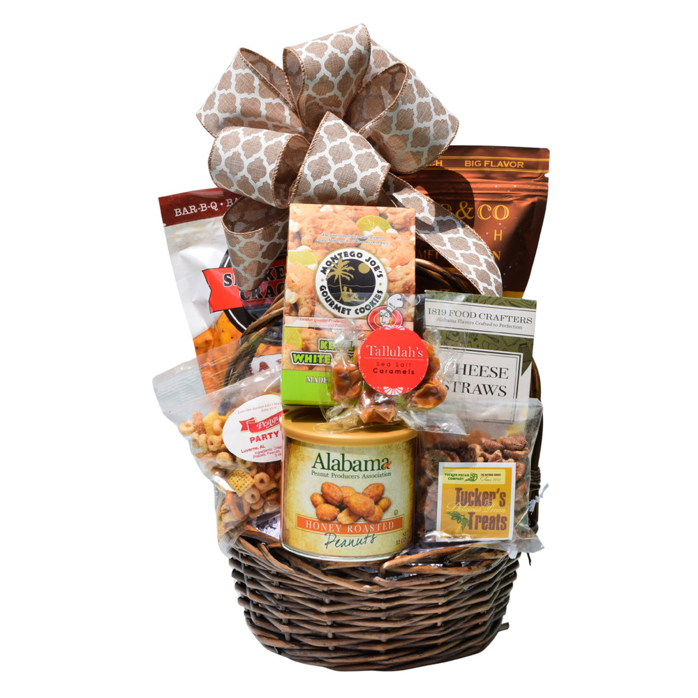Gourmet Southern Food gift with tempting treats and gourmet food
