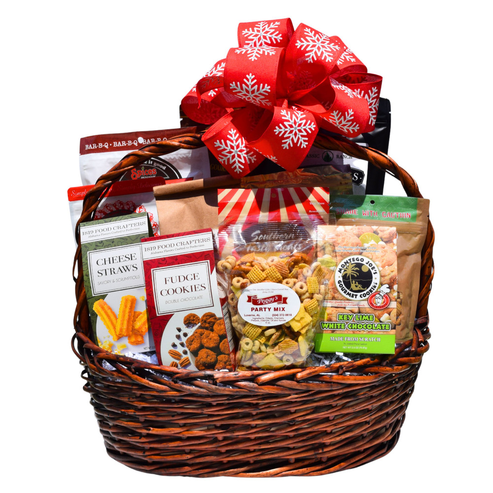 Corporate Christmas gifts baskets from Alabama