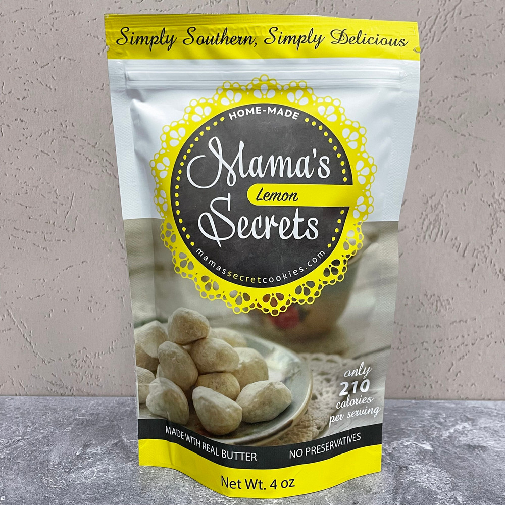 Lemon cookies close-up Alabama made gourmet cookies gift box Southern cookies