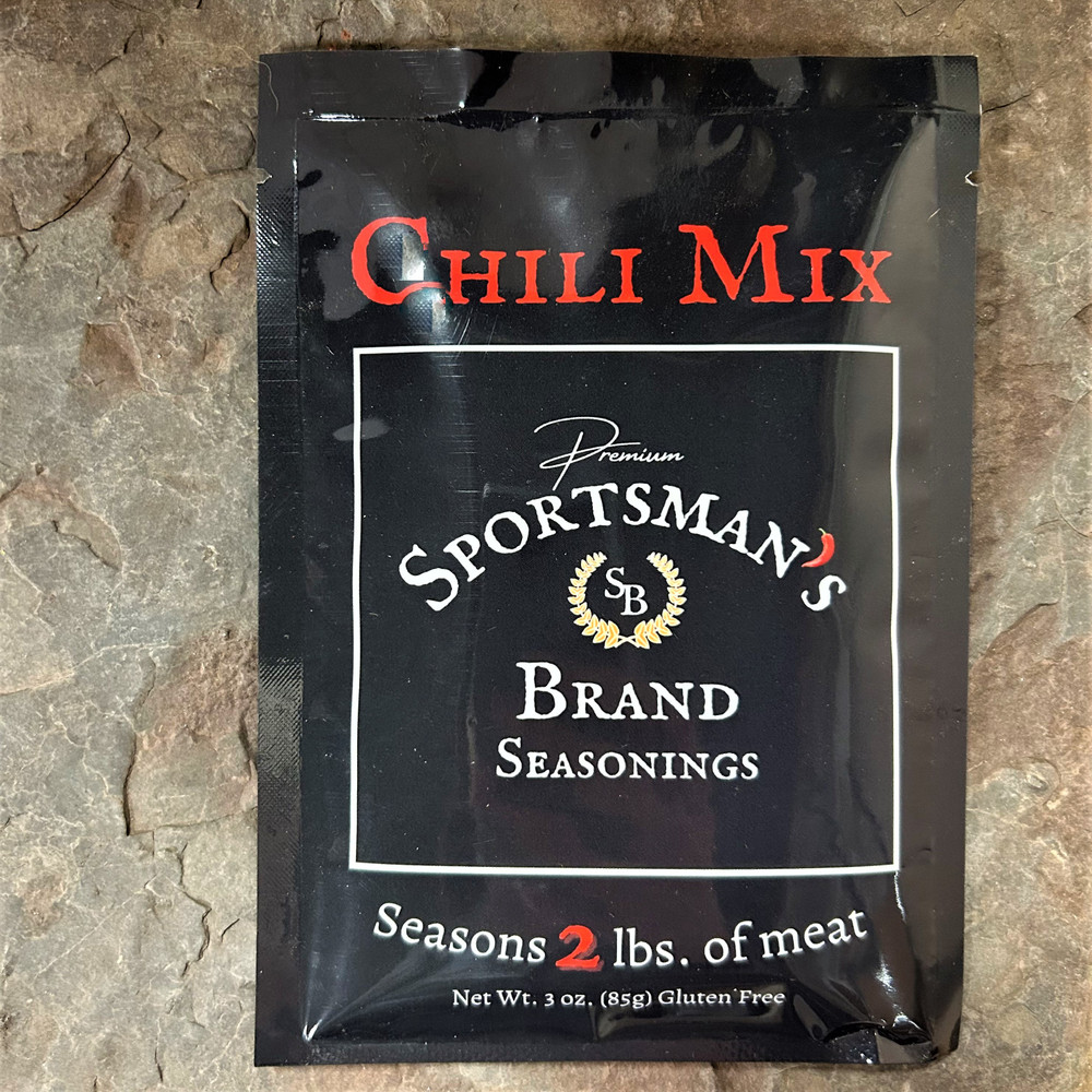 Sportsman’s Brand Chili Seasoning Mix is made in Alabama for homemade Southern chili recipes