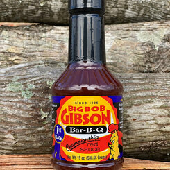 Big Bob Gibson Championship Red BBQ Sauce bottle