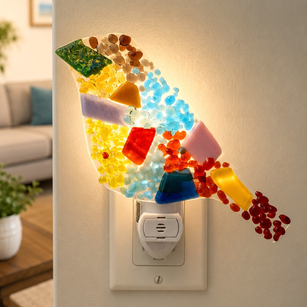 SCROLL TO SEE ALL THREE NIGHTLIGHTS LIT UP