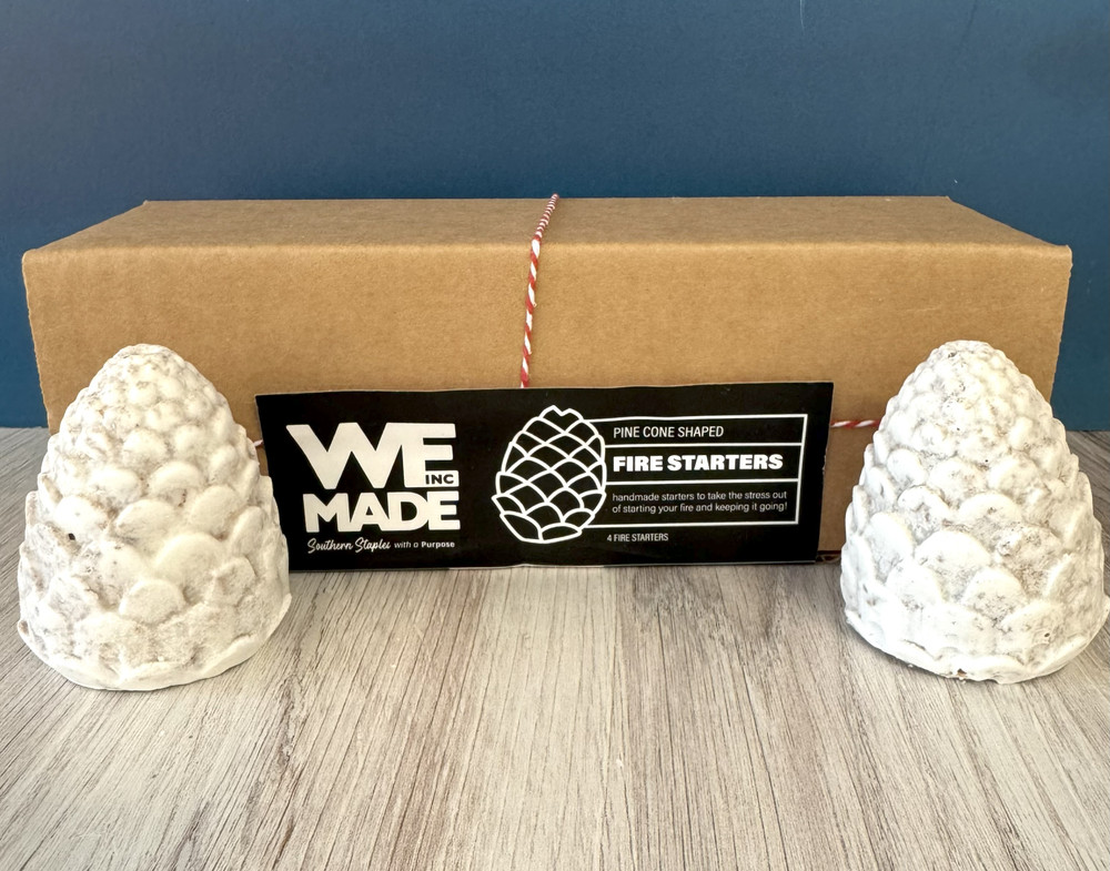 Pinecone Shaped Fire Starters - Box of 4