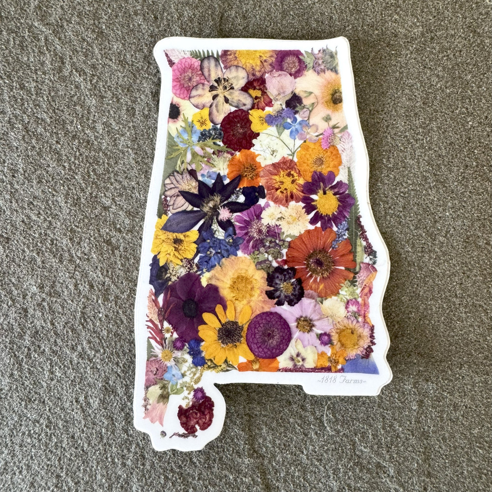 "Where I Bloom" Al Vinyl Sticker