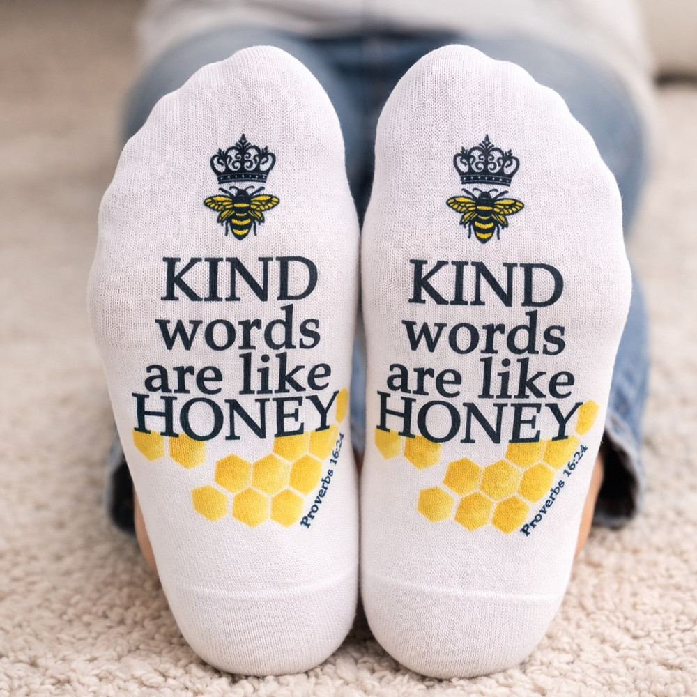 Standing on the Word Socks - Kind Words...Prov. 16:24
