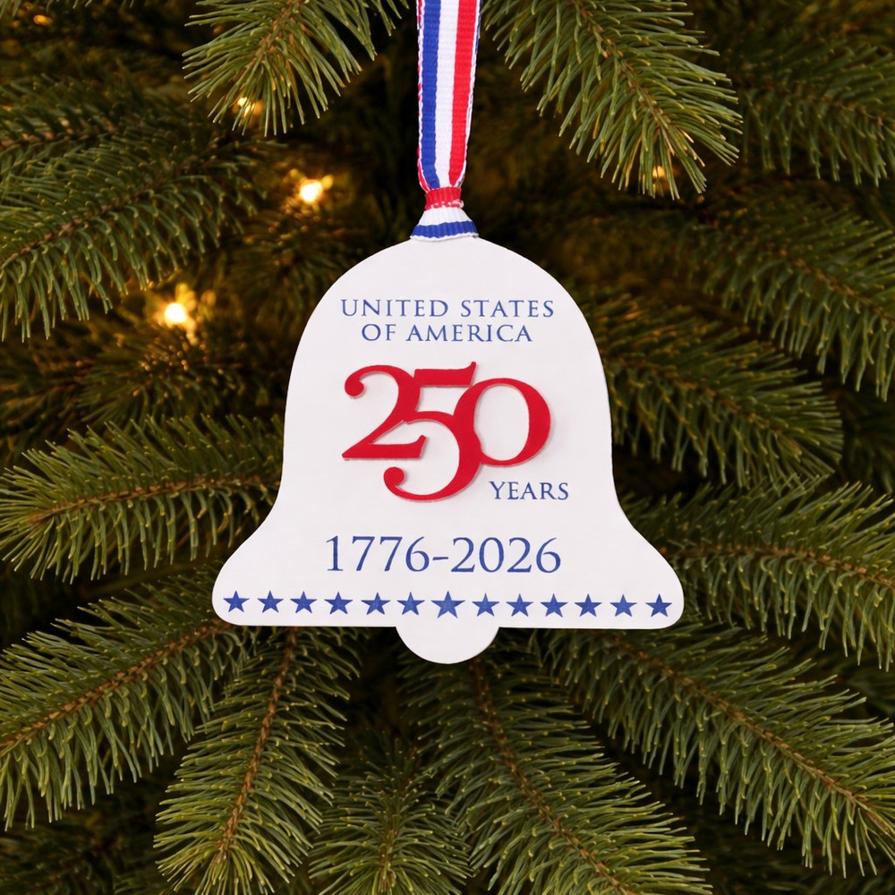 USA 250 Ornament - Bell