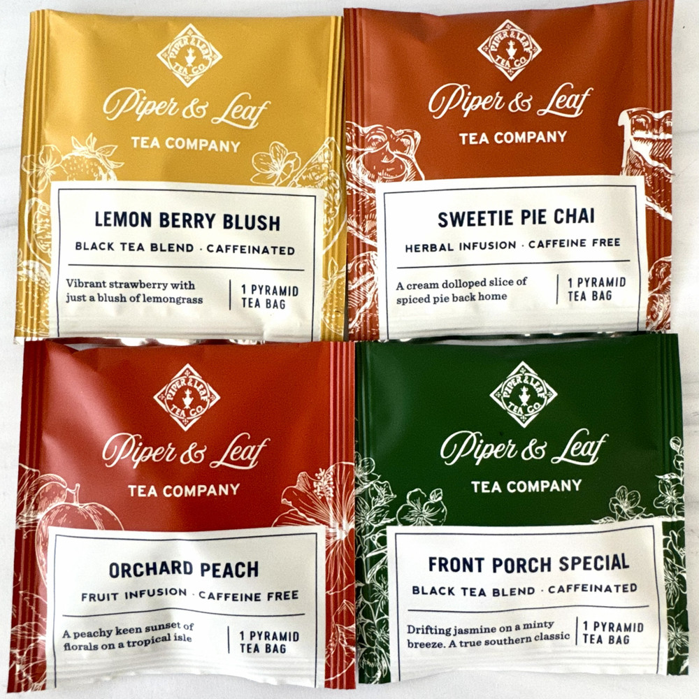 Piper & Leaf Bestsellers Tea Sampler