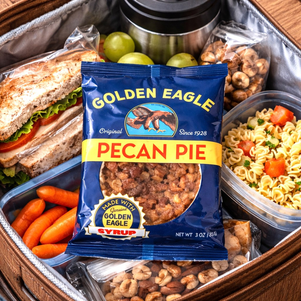 Golden Eagle Mini Pecan Pie individually wrapped Alabama-made Southern