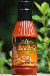 Bob Sykes Bar-B-Q Sauce bottle – Alabama BBQ sauce, smoky Southern barbecue condiment, Birmingham Alabama product