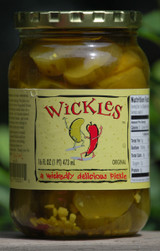 Wickles Pickles sweet and spicy Alabama pickles in glass jar – gourmet Southern pickles