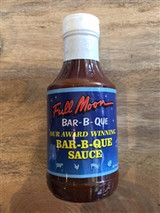 Full Moon Bar-B-Que Sauce bottle – Alabama BBQ sauce, 16 oz plastic bottle, Southern barbecue sauce, gourmet grilling sauce, made in Alabama
